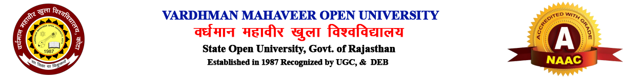 Vardhman Mahaveer Open University (VMOU Kota) Official Logo
